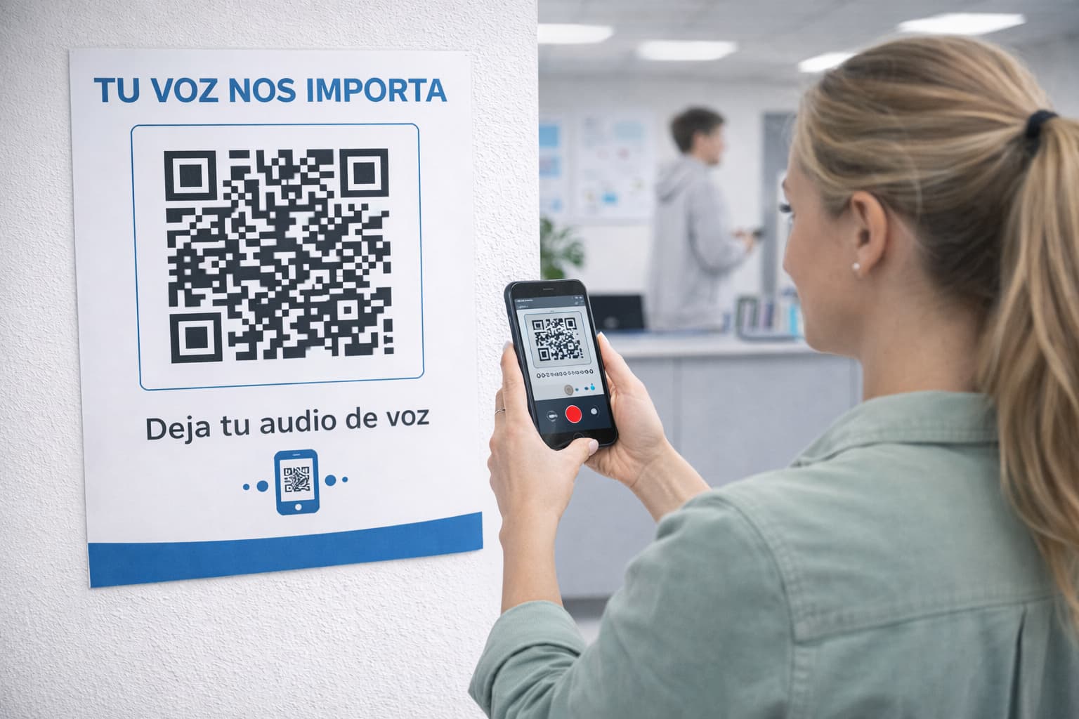 Why use Voice QR to capture feedback